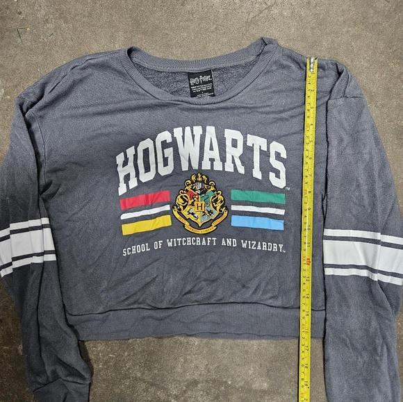 Harry Potter Hogwarts Houses Crop Top size Large - Picture 3 of 4